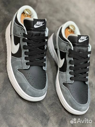 Nike SB Dunk air low 1 тёмно-серые разм. 43