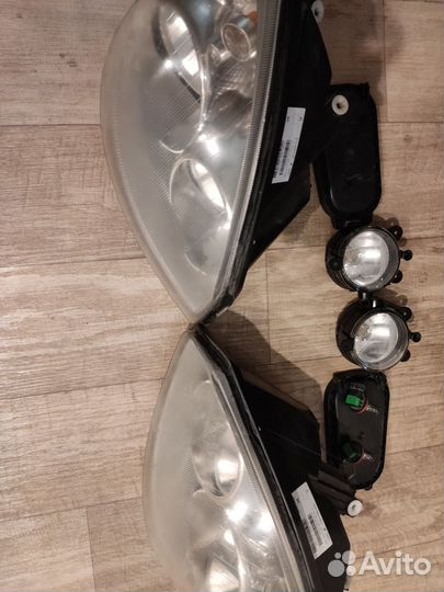 Переднии фары на приора 1
