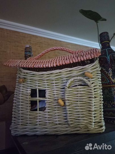 Плетеный домик