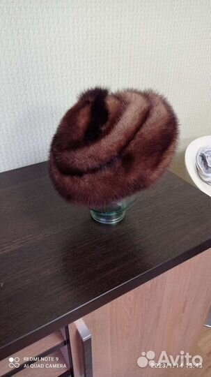 Шапка норковая женская