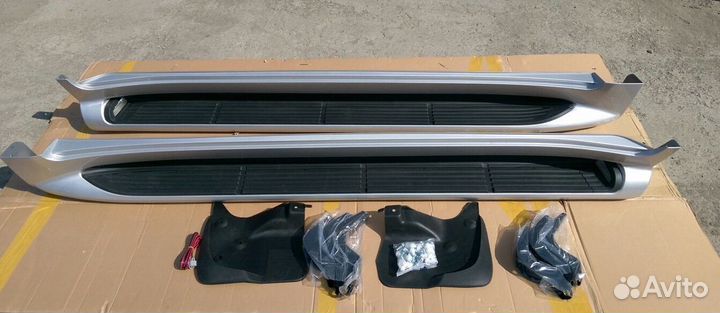 Land Cruiser 200 Пороги в стиле Lexus LX570 B5BY9