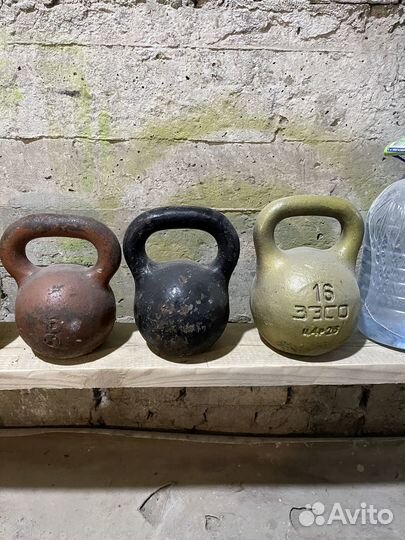 Гири 8,16,18,24,32 кг