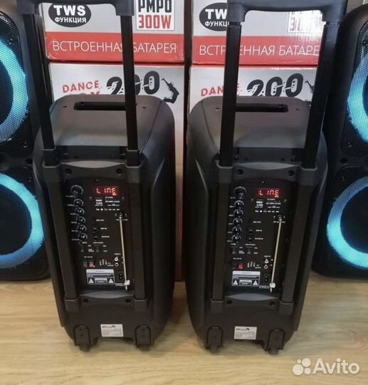 Колонка eltronic mega bass plus