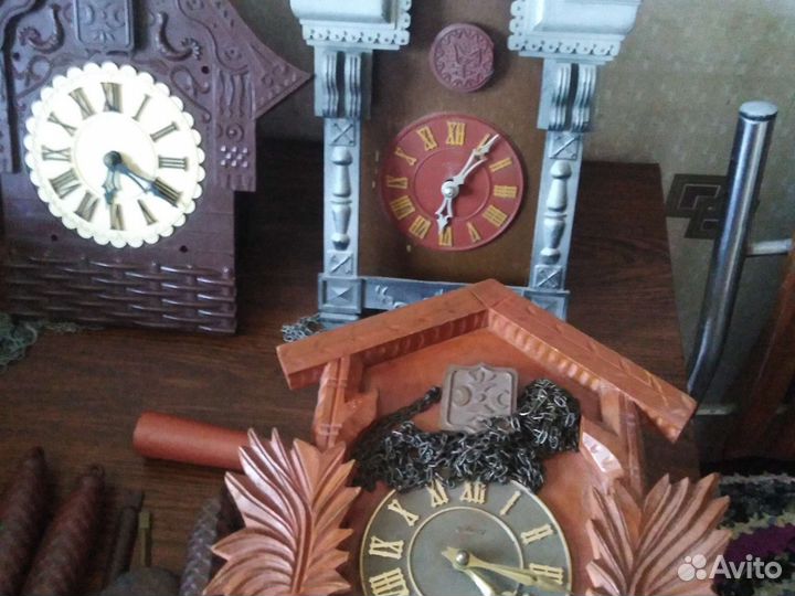 Часы с кукушкой механические с боем и без Старые