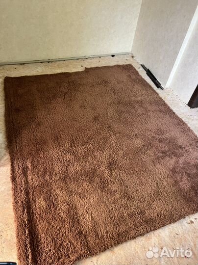 Ковролин 2,1*2,5 м, б/у, длинный ворс