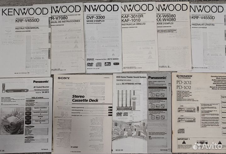 Мануалы technics