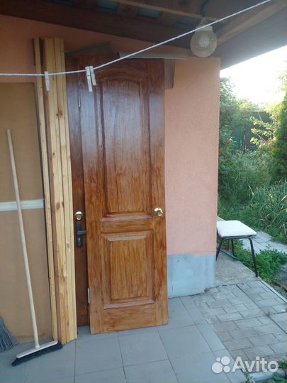Дверь входная деревянная бу