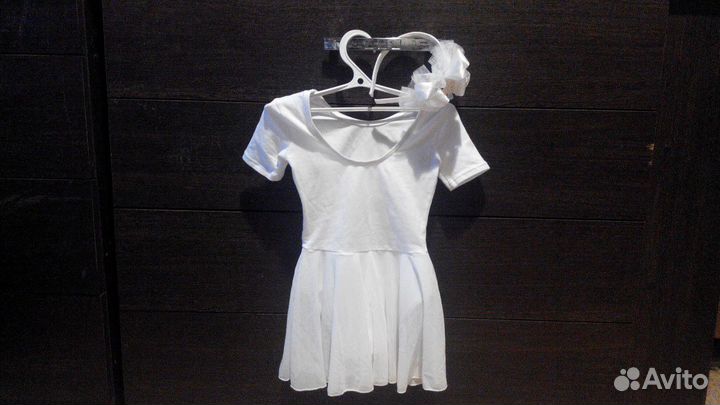 Гимнастический купальник + ободок