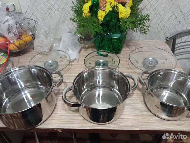 Кастрюля из нержавейки