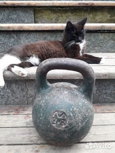 Гиря 32кг СССР