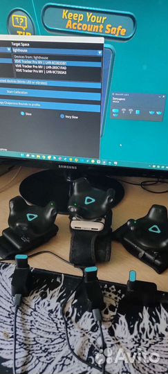 Htc vive tracker 3шт с повербанками