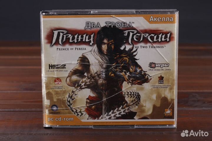 PC Принц Персии Два Трона Акелла Лицензия 3CD