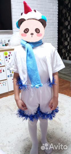 Костюм снеговика116-128