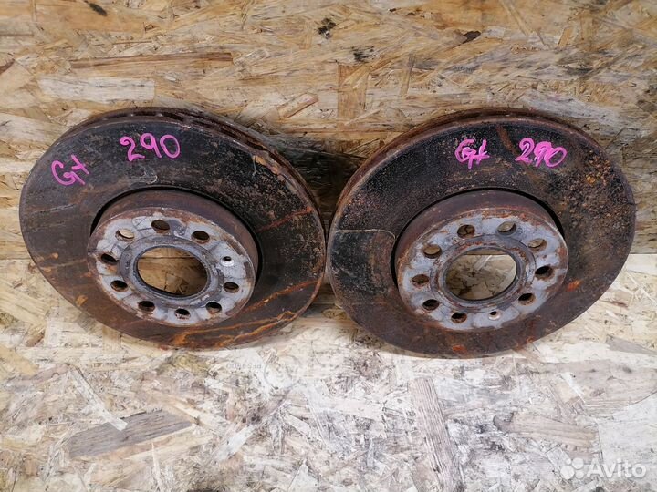 Диски передние комплект Volkswagen Golf 5+