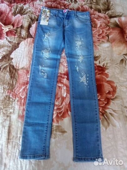 Джинсы для девочки
