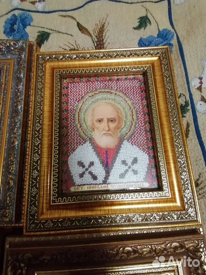 Иконы вышитые бисером