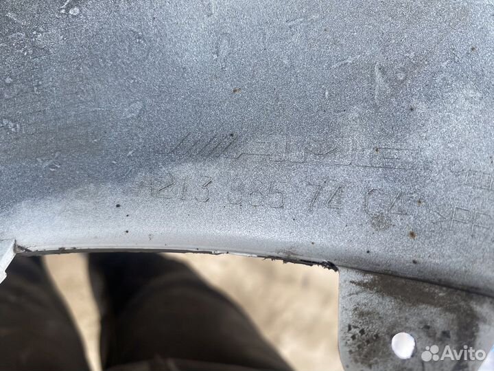 Передний бампер mercedes w213 amg