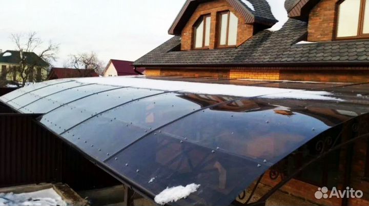 Монолитный поликарбонат прозрачный