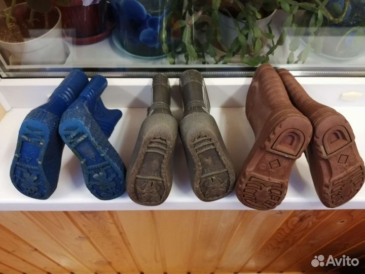 Детские резиновые сапоги