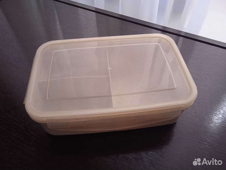 Ланч бокс 3 секции вакуумный