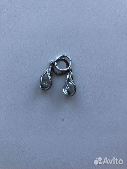 Серьги ювелирный сплав