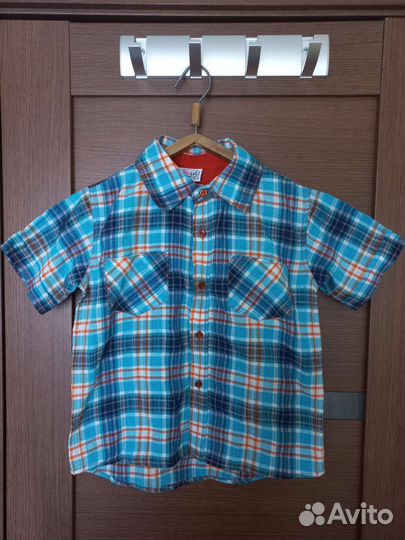 Рубашка детская для мальчиков 34/134