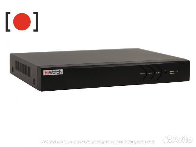 8 канальный IP-регистратор hiwatch DS-N308/2P (B)
