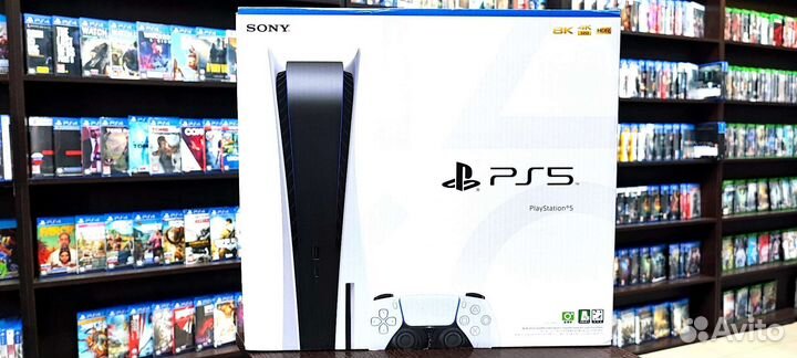 Игровая приставка sony playstation 5 с приводом
