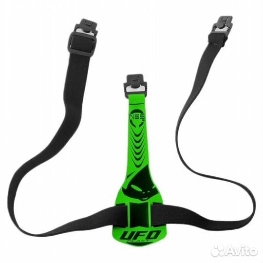 UFO NSS Elastic Stripes Fasten Kit neck protector Зеленый
