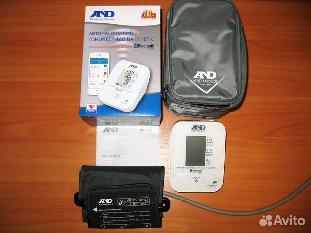 Новый тонометр AND с подключением к смартфону
