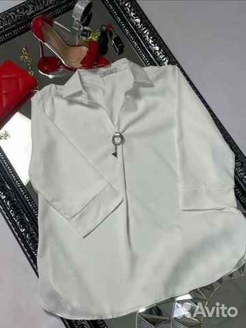 Блузка рубашка 50-56р
