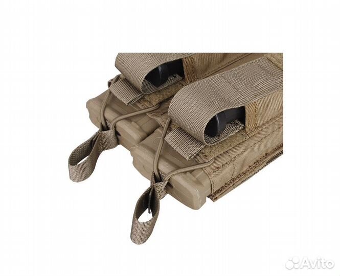 Панель с 2 открытыми подсумками под магазины 5.56