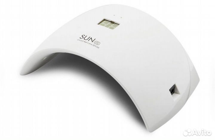 Лампа для ногтей новая + аксессуары для маникюра