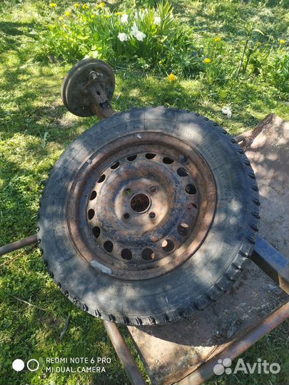 Задняя балка для самодельного прицепа