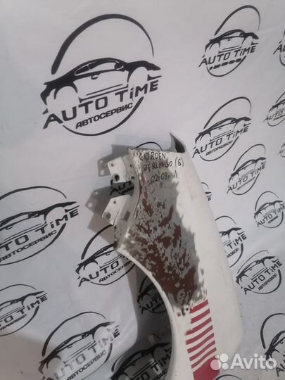 Крыло переднее левое citroen berlingo