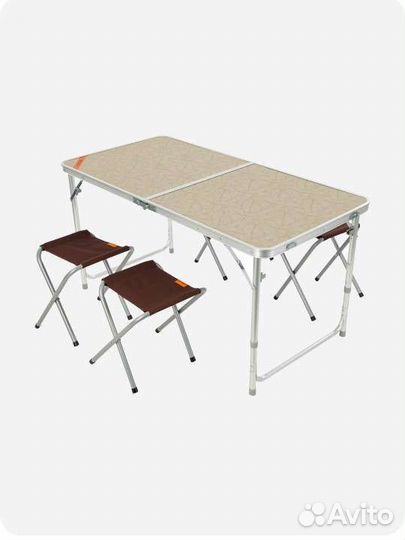 Походный стол в наборе спортмастер новый