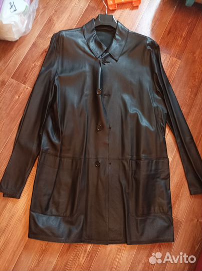 Кожаная куртка мужская