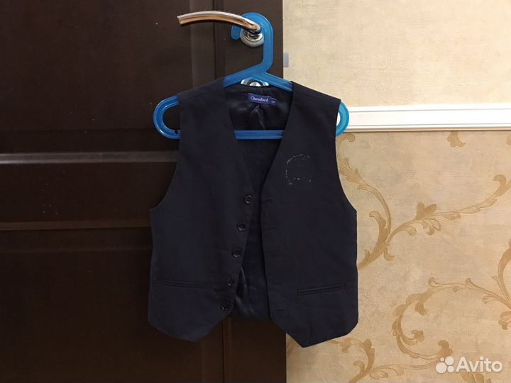Жилетка для мальчика школьная 134