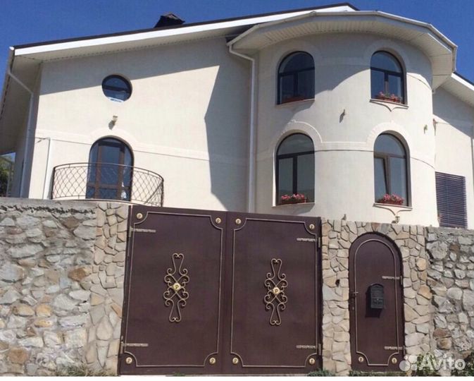 Ворота распашные бу