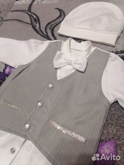 Конверт на выписку для мальчика зима