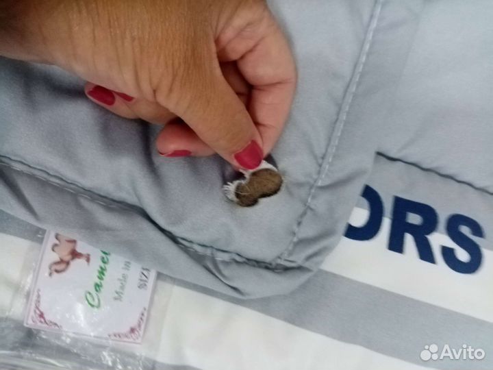 Тёплые одеяло из верблюжьей шерсти