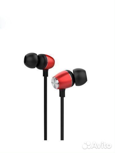 Наушники вкладыши Celebrat A22 красные