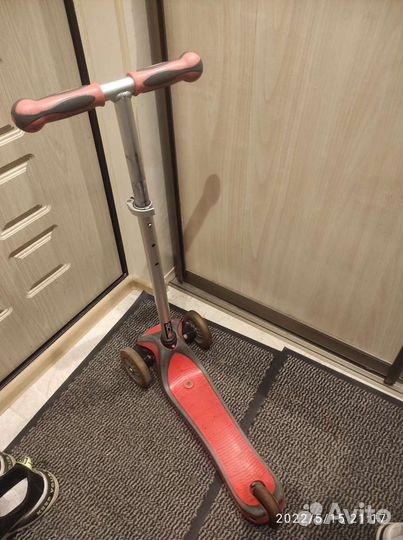 Самокат детский трехколесный бу