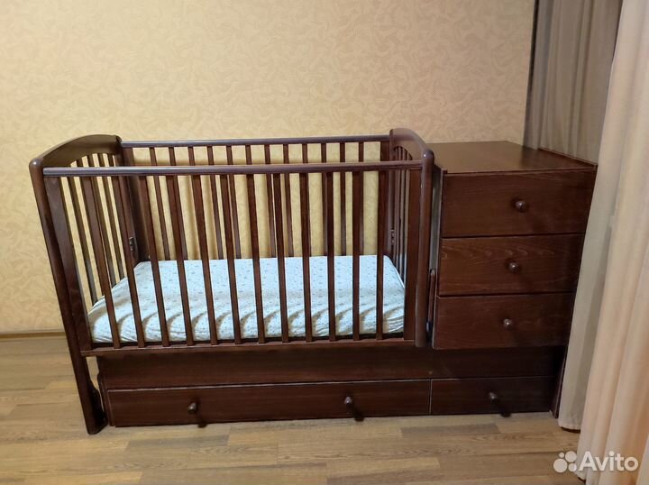 Кроватка-трансформер детская