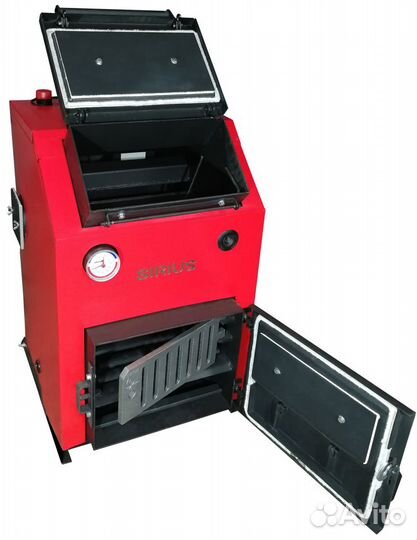 Твердотопливный котел длительного горения