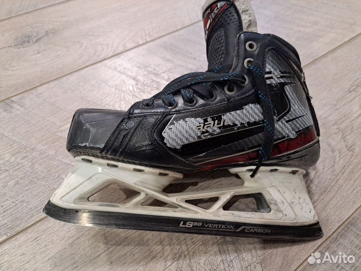 Хоккейные коньки bauer vapor 2x pro вратарские