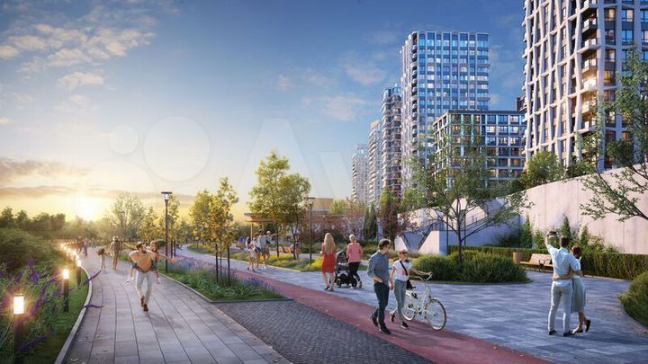 3-к. квартира, 114,4 м², 2/13 эт.