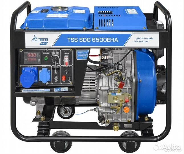 Дизель генератор TSS SDG 6500EHA