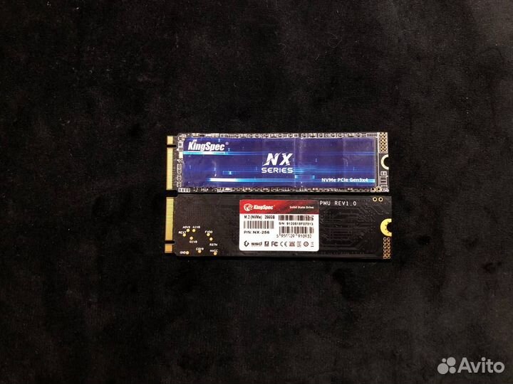 SSD kingspec NX-256 256гб M.2 NVMe