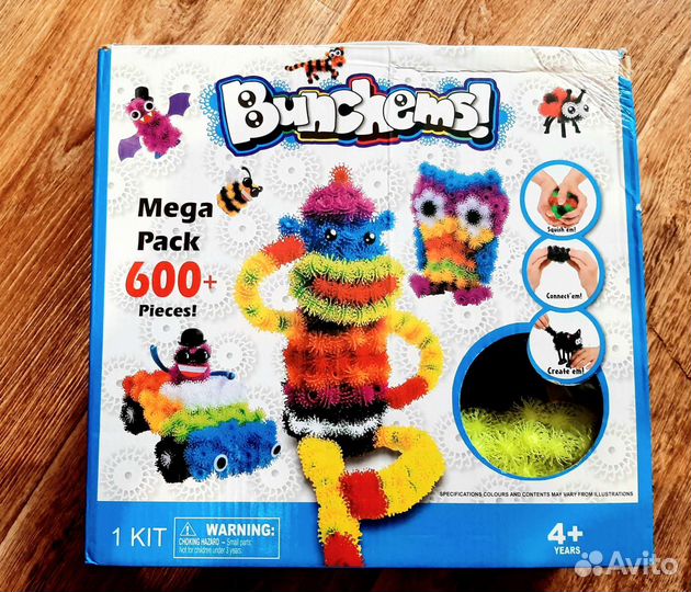 Конструктор банчемс репейник bunchems 600+